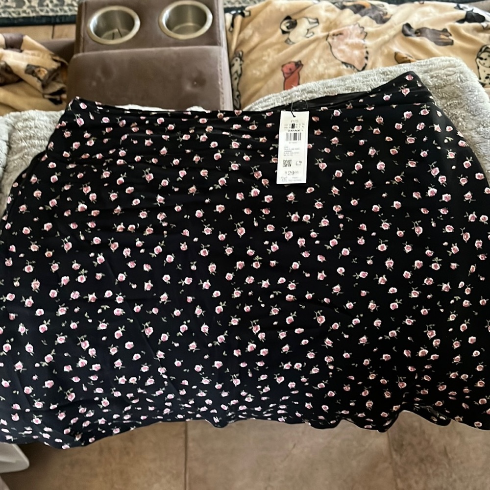 NWT Garage Rose Mini Skirt